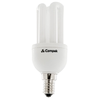 Лампа энергосберегающая "Compak" 3U9DE14 артикул 12094c.