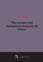 The Lycidas And Epitaphium Damonis Of Milton артикул 12195c.